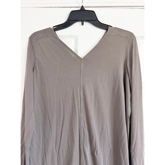 DRKSHDW Rick Owens Taupe knit maxi dress Small S - Picture 2 of 7